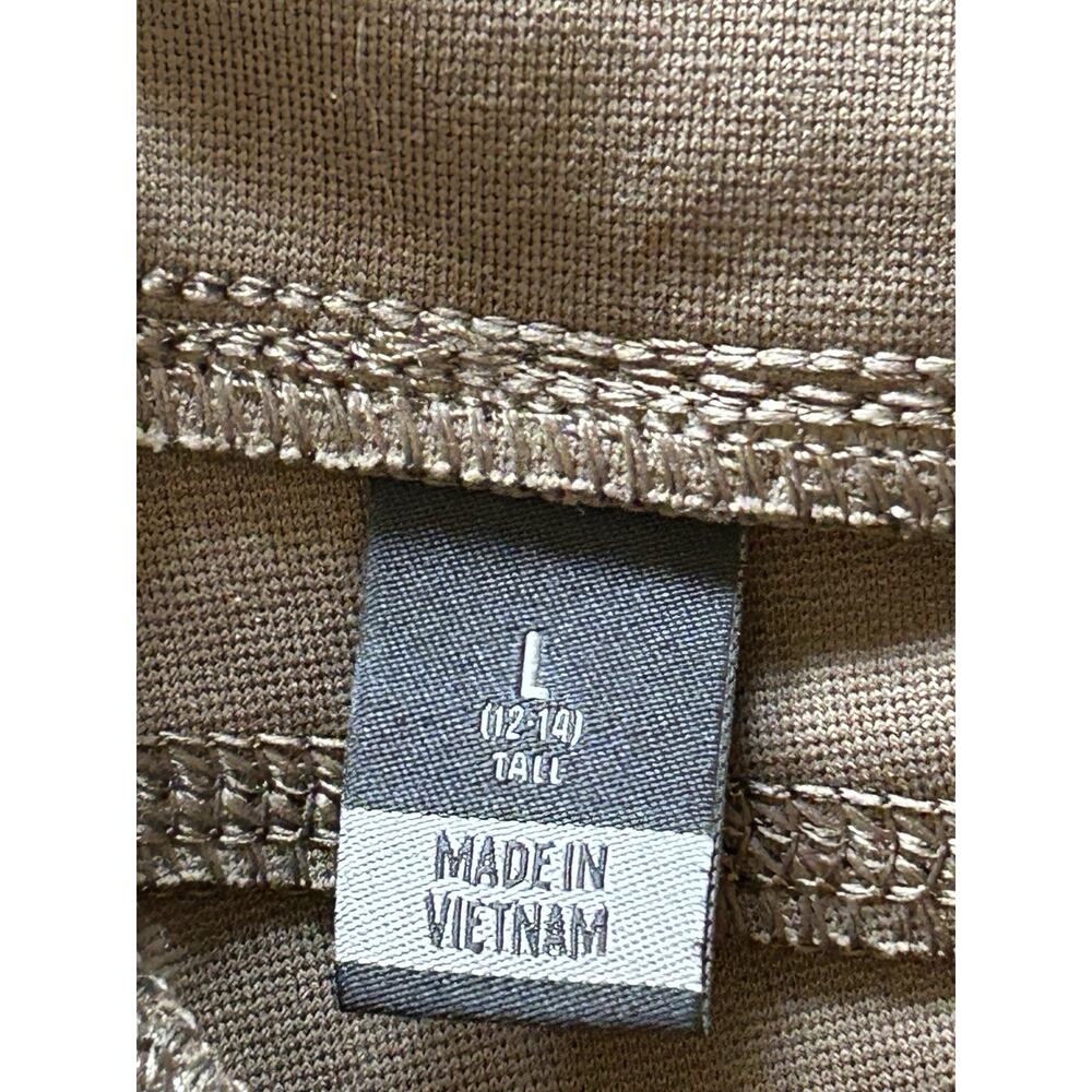 Carhartt Force W Green Brown Utility Pocket Leggings Size Large Tall L 12-14 - Picture 7 of 10